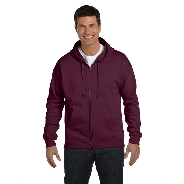 Hanes Adult EcoSmart® Full-Zip Hooded Sweatshirt - Hanes Adult EcoSmart® Full-Zip Hooded Sweatshirt - Image 24 of 53