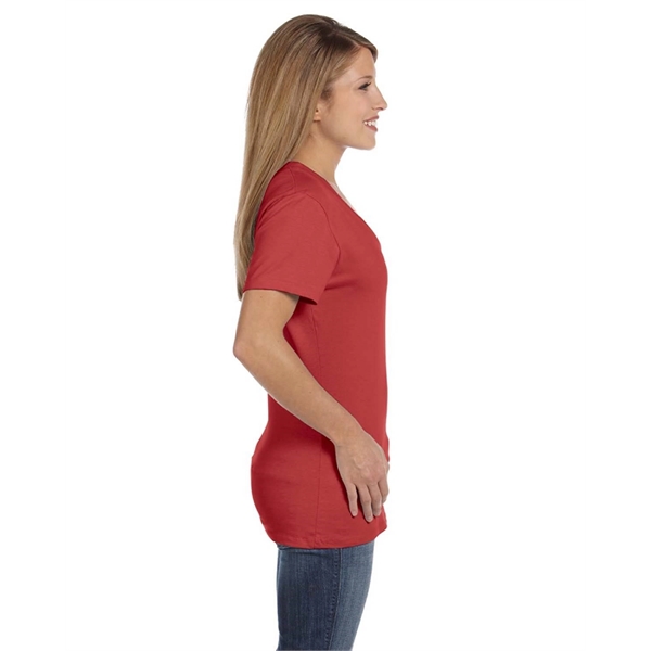 Hanes Ladies' Perfect-T V-Neck T-Shirt - Hanes Ladies' Perfect-T V-Neck T-Shirt - Image 63 of 156