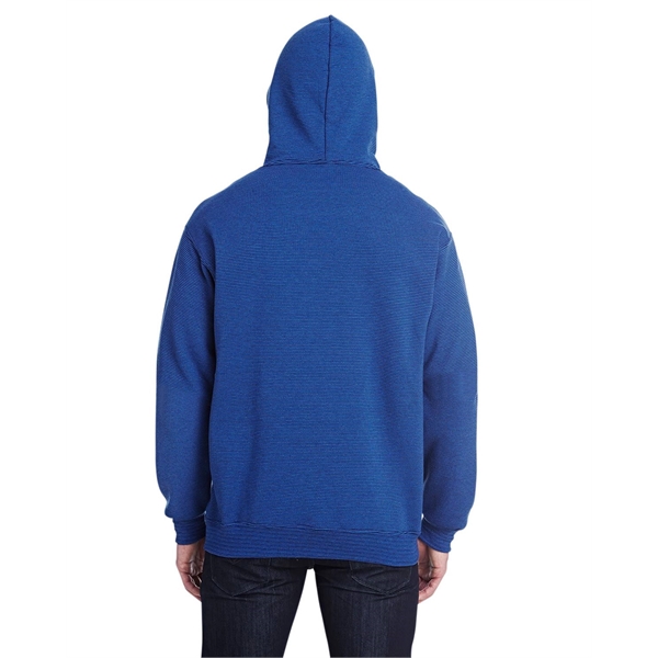 Fruit of the Loom Adult Sofspun® Striped Hooded Sweatshirt - Fruit of the Loom Adult Sofspun® Striped Hooded Sweatshirt - Image 4 of 35