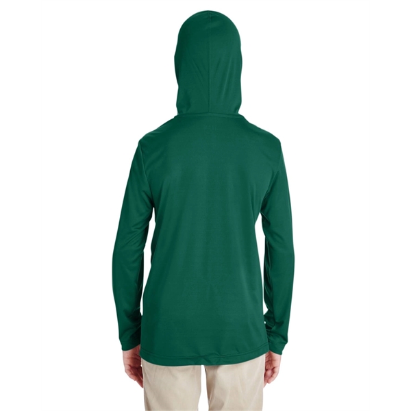 Team 365 Youth Zone Performance Hooded T-Shirt - Team 365 Youth Zone Performance Hooded T-Shirt - Image 8 of 55