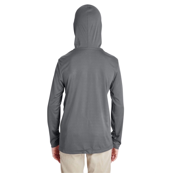 Team 365 Youth Zone Performance Hooded T-Shirt - Team 365 Youth Zone Performance Hooded T-Shirt - Image 10 of 55