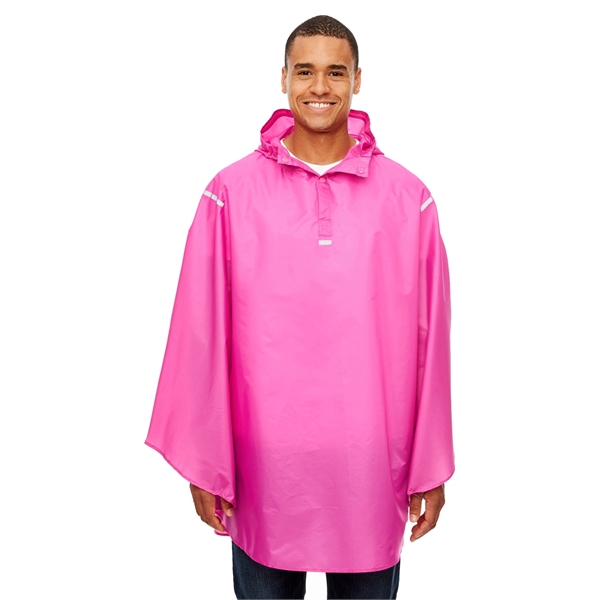 Team 365 Adult Zone Protect Packable Poncho - Team 365 Adult Zone Protect Packable Poncho - Image 6 of 46