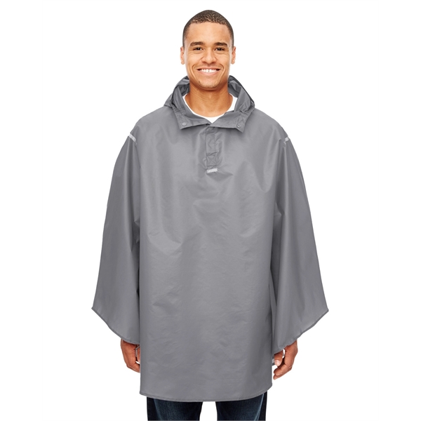 Team 365 Adult Zone Protect Packable Poncho - Team 365 Adult Zone Protect Packable Poncho - Image 15 of 46