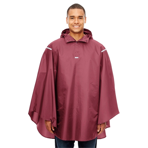 Team 365 Adult Zone Protect Packable Poncho - Team 365 Adult Zone Protect Packable Poncho - Image 18 of 46