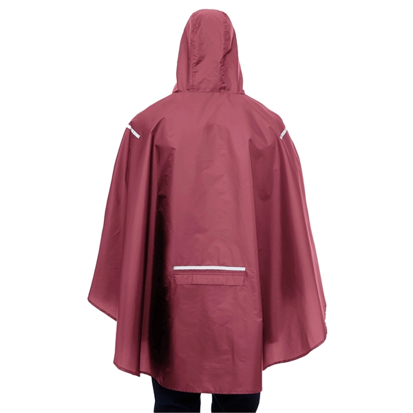 Team 365 Adult Zone Protect Packable Poncho - Team 365 Adult Zone Protect Packable Poncho - Image 20 of 46