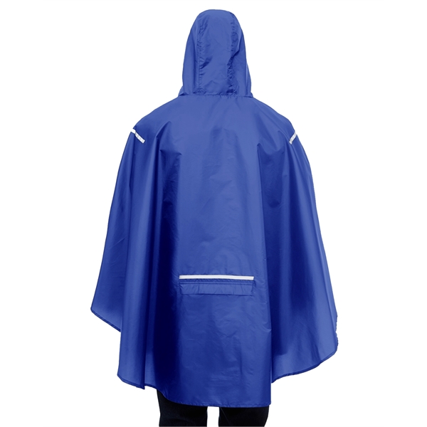 Team 365 Adult Zone Protect Packable Poncho - Team 365 Adult Zone Protect Packable Poncho - Image 25 of 46