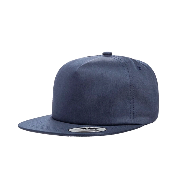 Yupoong Adult Unstructured 5-Panel Snapback Cap