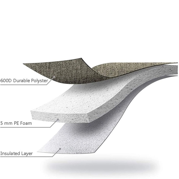 Insulated Wine Tote Carrier Bag - Insulated Wine Tote Carrier Bag - Image 3 of 3