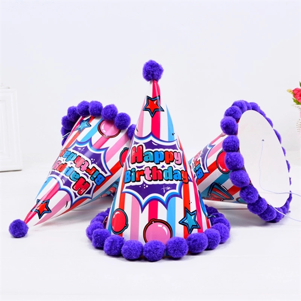 Birthday Party Kids Game Hat & Cake Celebration Decoration - Birthday Party Kids Game Hat & Cake Celebration Decoration - Image 7 of 16