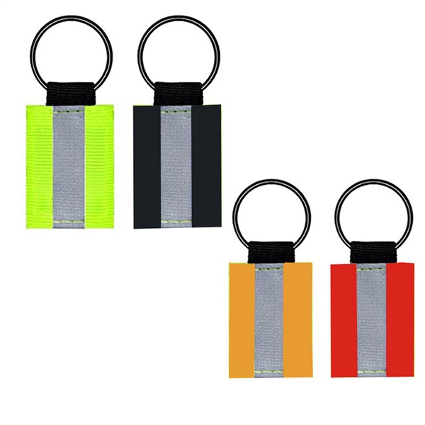 Reflective Nylon Keychain Tags - Reflective Nylon Keychain Tags - Image 4 of 5