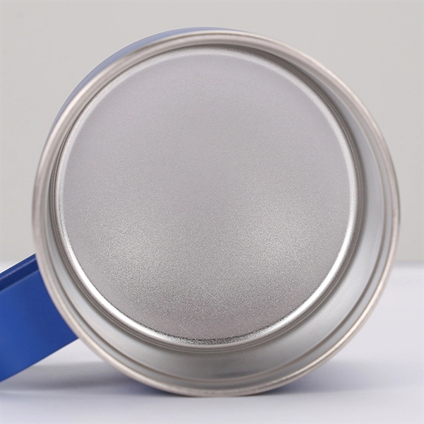 14Oz Stainless Steel Vacuum Camping Mug With Handle - 14Oz Stainless Steel Vacuum Camping Mug With Handle - Image 4 of 4