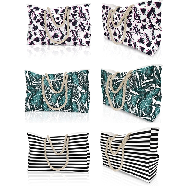 Beach Tote Shoulder Bag - Beach Tote Shoulder Bag - Image 5 of 7