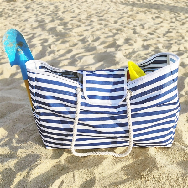 Beach Tote Shoulder Bag - Beach Tote Shoulder Bag - Image 6 of 7