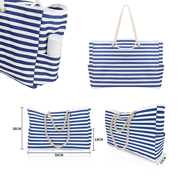 Beach Tote Shoulder Bag - Beach Tote Shoulder Bag - Image 7 of 7