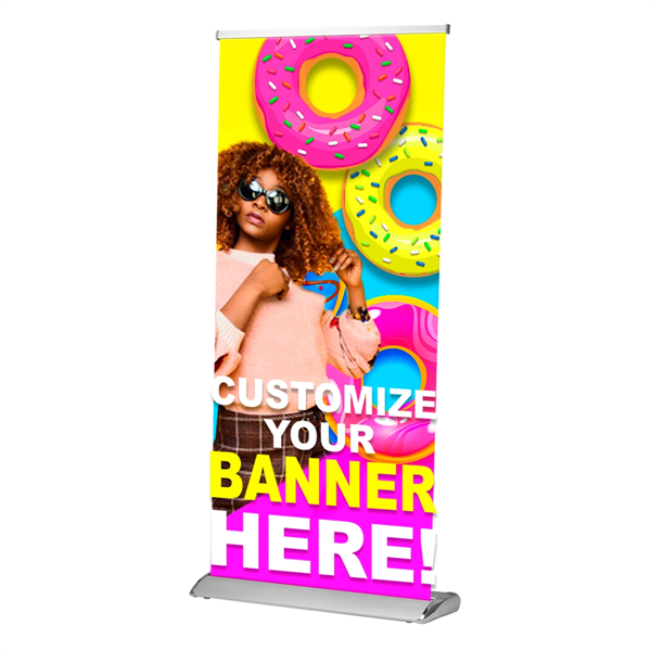 33.25"x78" Deluxe Single-Sided Retractable Banner Stand Kit - 33.25"x78" Deluxe Single-Sided Retractable Banner Stand Kit - Image 0 of 8