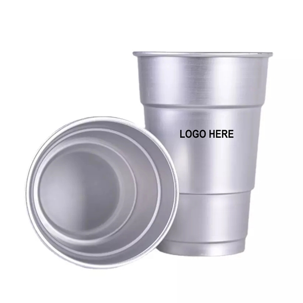 Aluminum Cold-Drink Cup - Aluminum Cold-Drink Cup - Image 0 of 3
