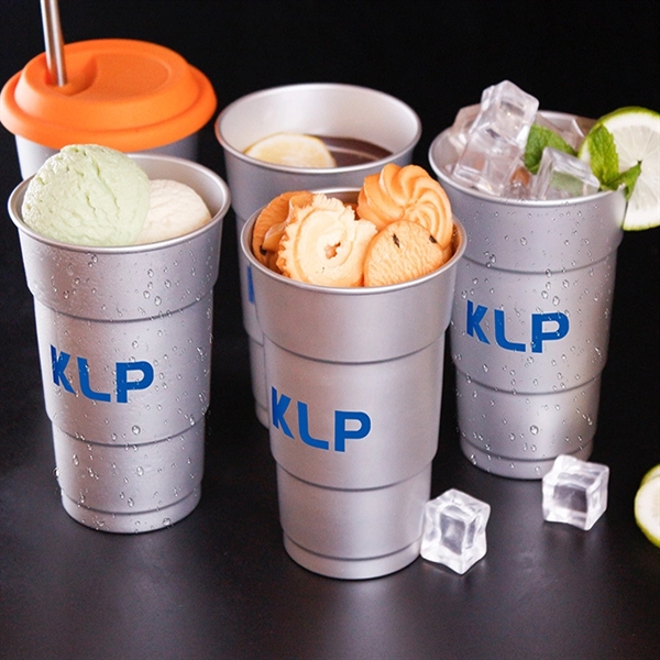 Aluminum Cold-Drink Cup - Aluminum Cold-Drink Cup - Image 3 of 3