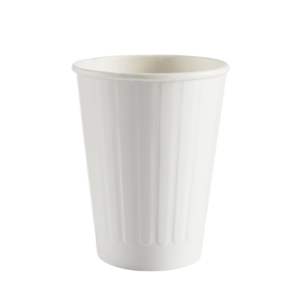 12 oz Insulated Disposable Paper Cups - Custom - 12 oz Insulated Disposable Paper Cups - Custom - Image 1 of 2