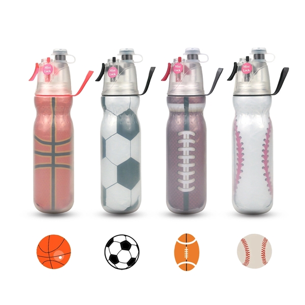 Mist And Sip Water Bottle - Mist And Sip Water Bottle - Image 0 of 4