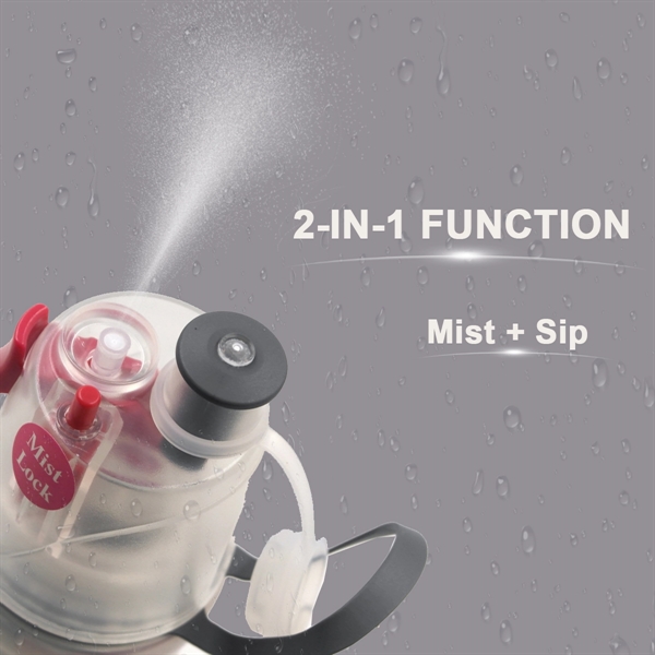 Mist And Sip Water Bottle - Mist And Sip Water Bottle - Image 3 of 4