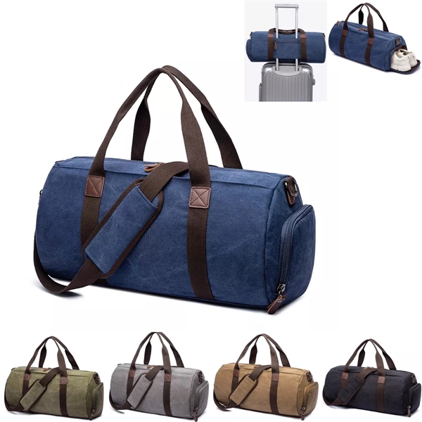 Canvas Duffle Bag - Canvas Duffle Bag - Image 0 of 3
