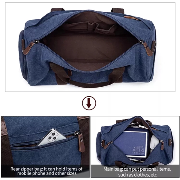 Canvas Duffle Bag - Canvas Duffle Bag - Image 1 of 3