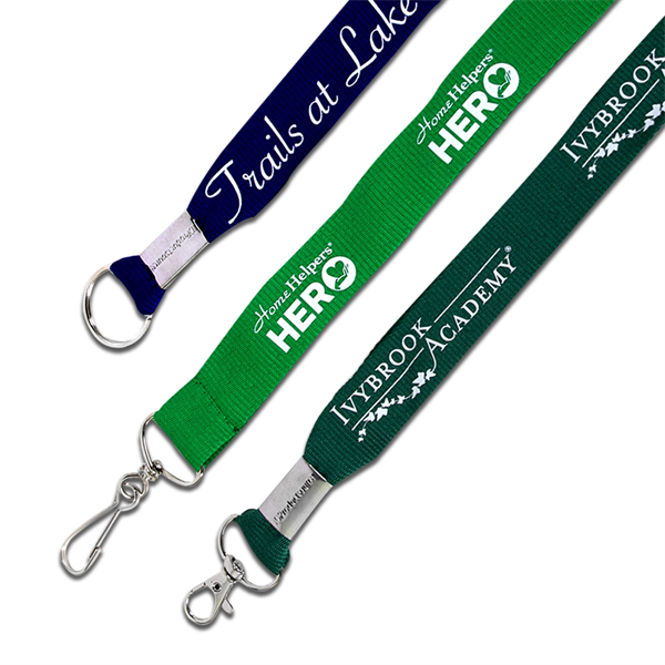 Eco Friendly Flat Polyester Lanyards - Eco Friendly Flat Polyester Lanyards - Image 3 of 3