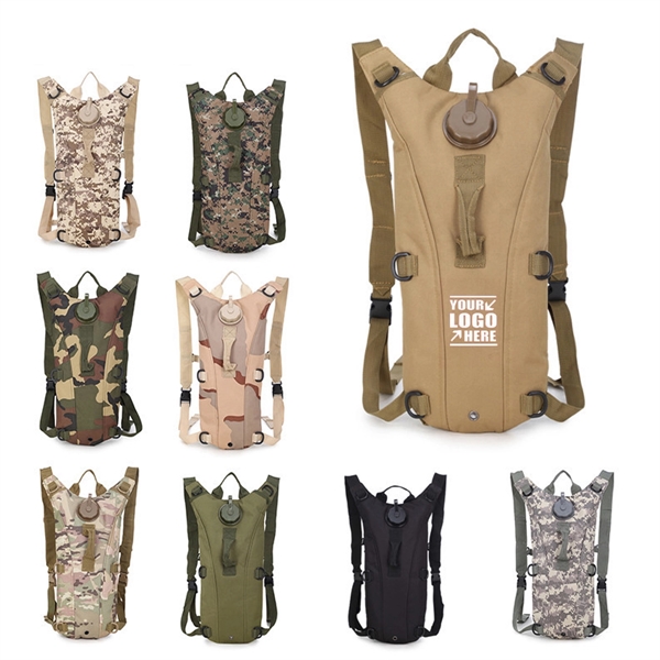 Hydration Pack Backpack With 3L Bladder - Hydration Pack Backpack With 3L Bladder - Image 0 of 2