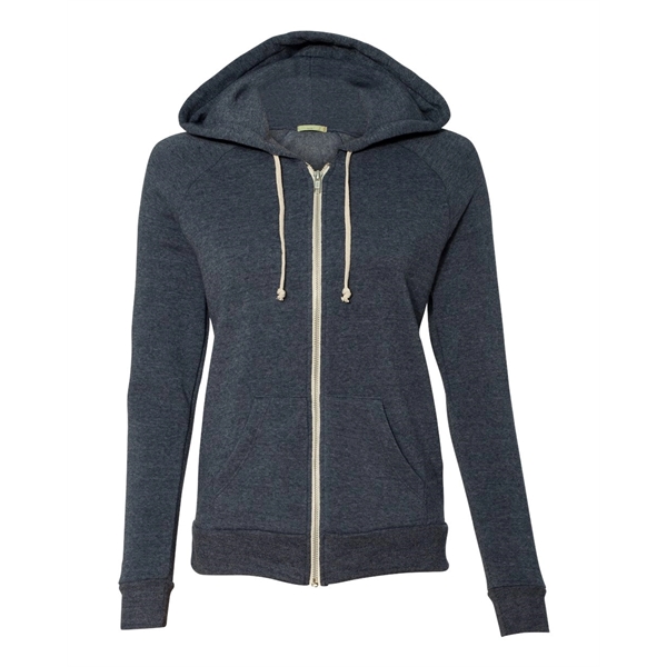Alternative Women's Adrian Eco-Fleece Full-Zip Hoodie - Alternative Women's Adrian Eco-Fleece Full-Zip Hoodie - Image 31 of 49