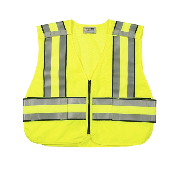 Xtreme Visibility Public Safety Navy Trim Vest - Xtreme Visibility Public Safety Navy Trim Vest - Image 0 of 1