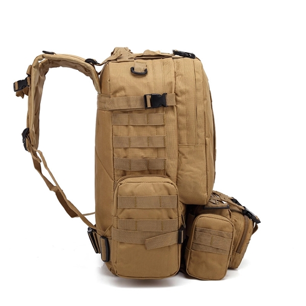 Military Oxford Outdoor Backpack - Military Oxford Outdoor Backpack - Image 4 of 4