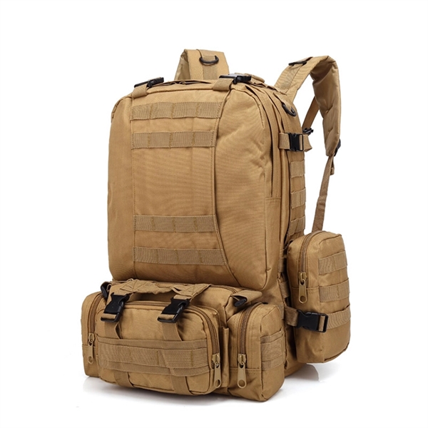 Military Oxford Outdoor Backpack - Military Oxford Outdoor Backpack - Image 0 of 4