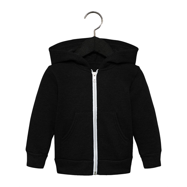BELLA + CANVAS Toddler Sponge Fleece Full-Zip Hoodie - BELLA + CANVAS Toddler Sponge Fleece Full-Zip Hoodie - Image 1 of 10