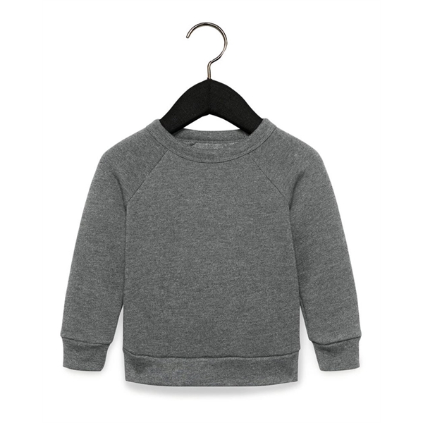 BELLA + CANVAS Toddler Sponge Fleece Raglan Sweatshirt - BELLA + CANVAS Toddler Sponge Fleece Raglan Sweatshirt - Image 1 of 10