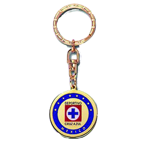 1.25 inch Metal Soft Enamel KEY TAGS
