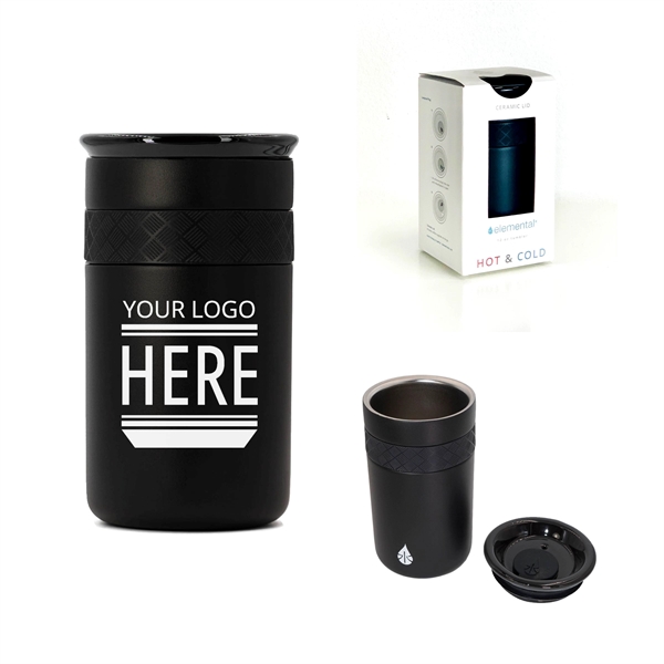 Elemental® 12oz Artisan Tumbler with Ceramic Lid - Stainless - Elemental® 12oz Artisan Tumbler with Ceramic Lid - Stainless - Image 2 of 18