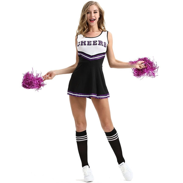 College Sports Cheerleader Uniform Outfit - College Sports Cheerleader Uniform Outfit - Image 6 of 32