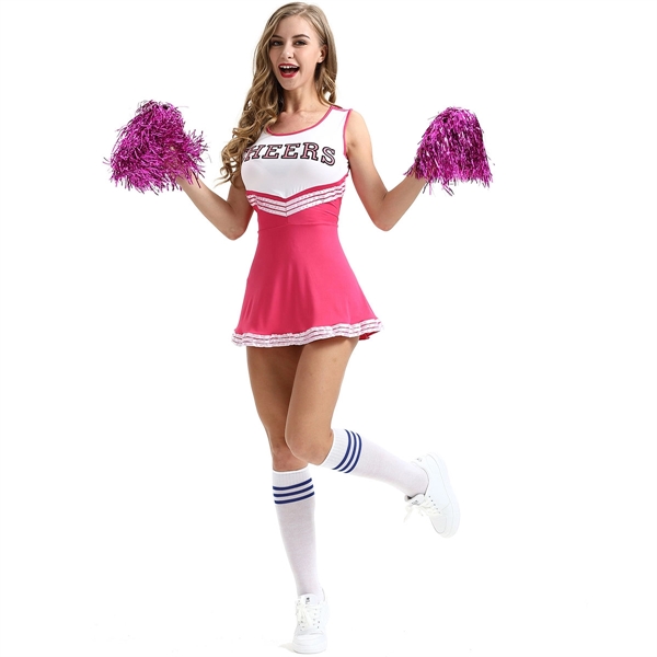 College Sports Cheerleader Uniform Outfit - College Sports Cheerleader Uniform Outfit - Image 19 of 32