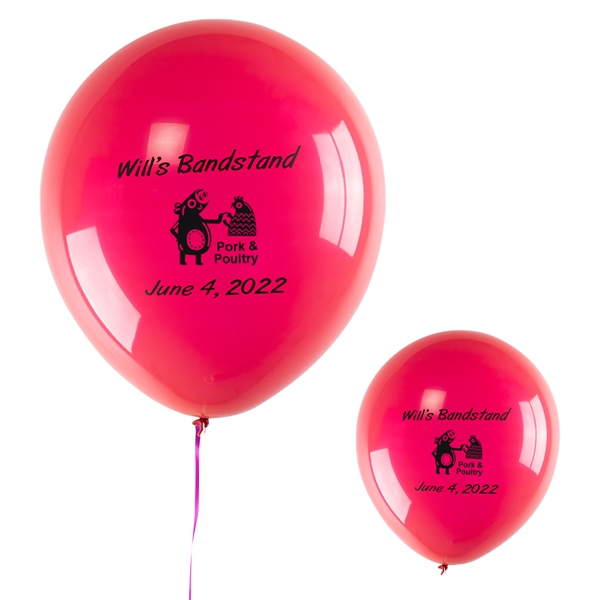 18" Latex Balloon (1 Color) - 18" Latex Balloon (1 Color) - Image 0 of 6