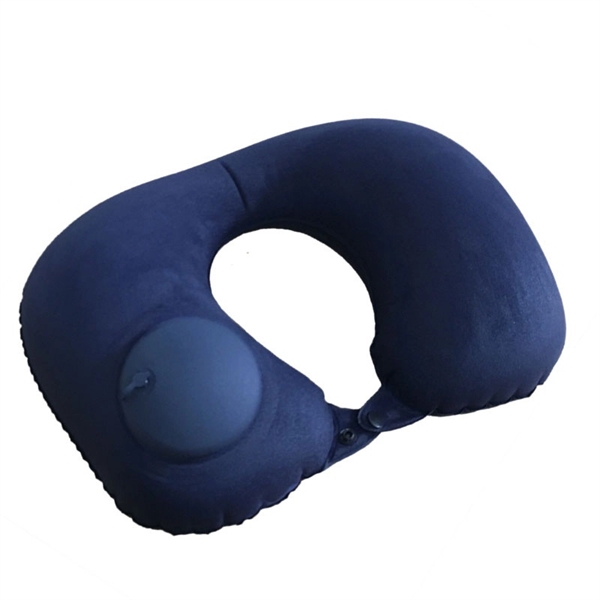 Air Pump Inflatable Travel Neck Pillow - Air Pump Inflatable Travel Neck Pillow - Image 4 of 4