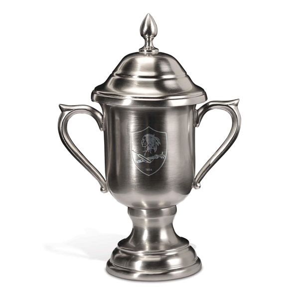 York Trophy Cup - 10-12" Loving w/ Pewter Finish - York Trophy Cup - 10-12" Loving w/ Pewter Finish - Image 1 of 1