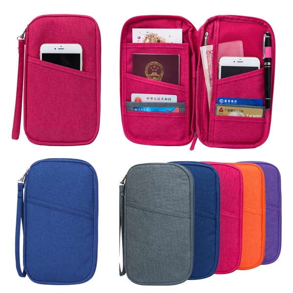 Multifunctional Passport Holder Wallet - Multifunctional Passport Holder Wallet - Image 0 of 6