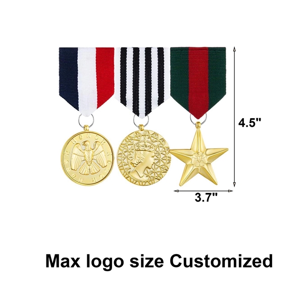 Costum Military Badge Medal - Costum Military Badge Medal - Image 1 of 3