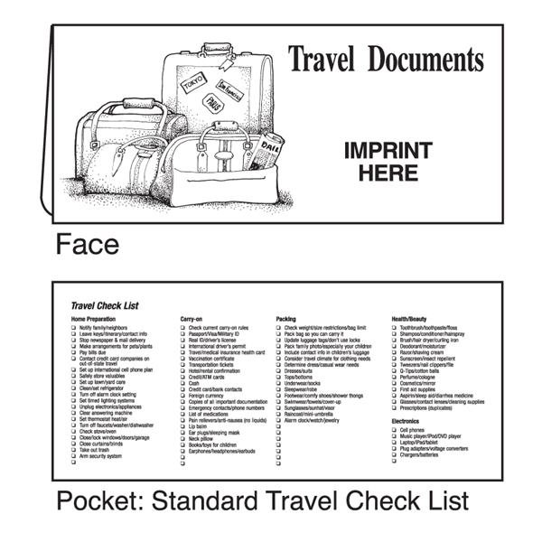 Travel document folder - Travel document folder - Image 1 of 1
