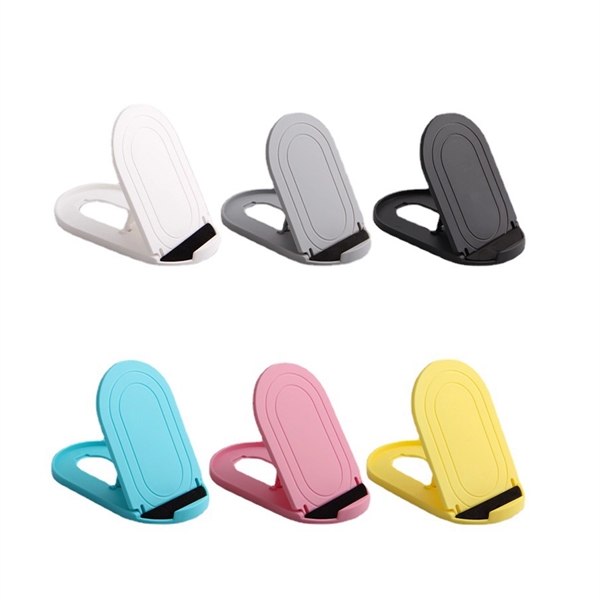 Foldable Skidproof Plastic Phone Stand - Foldable Skidproof Plastic Phone Stand - Image 3 of 5