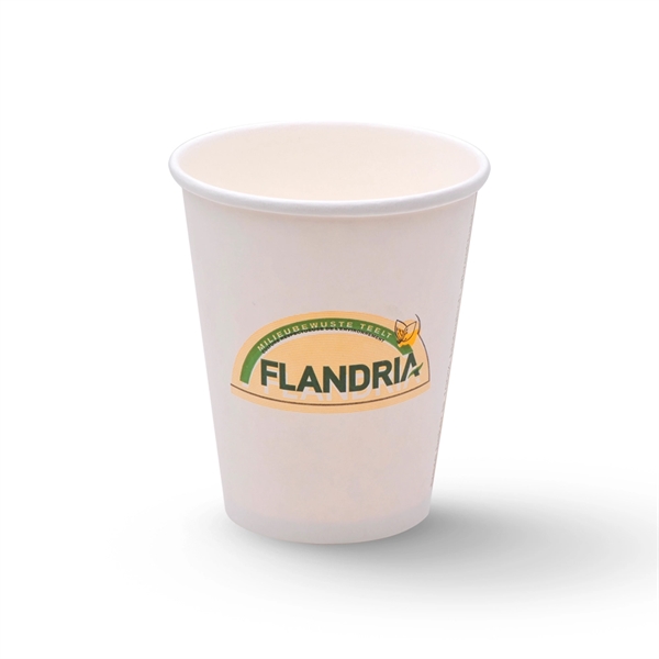 10 oz Disposable Coffee Paper Cups - Single Wall - Flexo - 10 oz Disposable Coffee Paper Cups - Single Wall - Flexo - Image 0 of 1