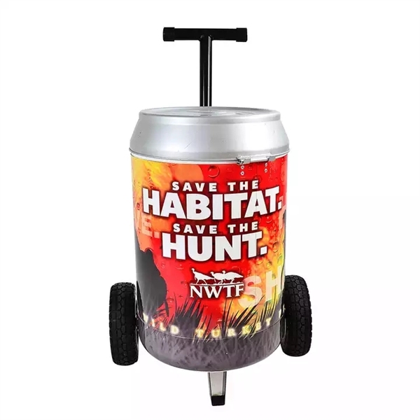 Cooler box with wheels - Cooler box with wheels - Image 1 of 2