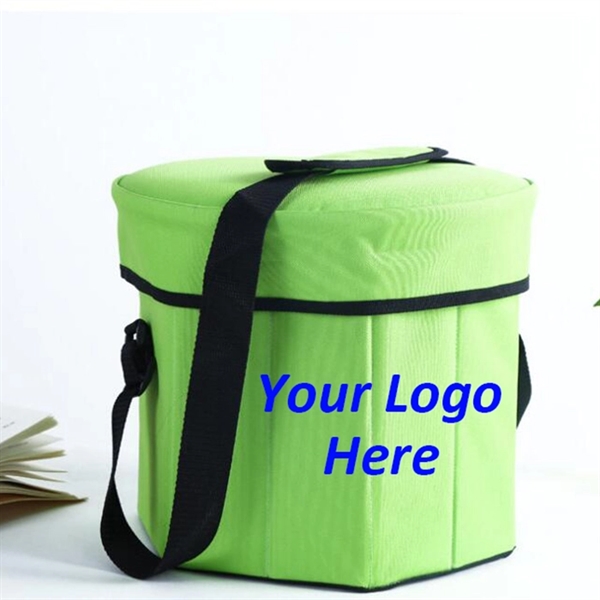 Hexagon Picnic Bingo Cooler Seat - Hexagon Picnic Bingo Cooler Seat - Image 1 of 6