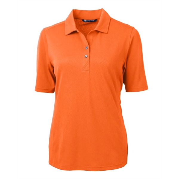 Cutter & Buck Virtue Eco Pique Recycled Womens Polo - Cutter & Buck Virtue Eco Pique Recycled Womens Polo - Image 15 of 35