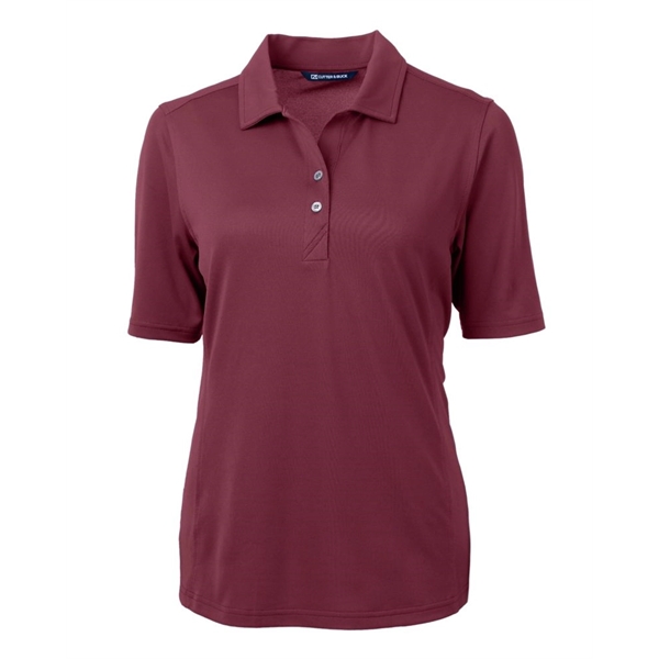 Cutter & Buck Virtue Eco Pique Recycled Womens Polo - Cutter & Buck Virtue Eco Pique Recycled Womens Polo - Image 17 of 35